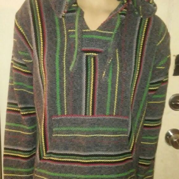 Original Senor Lopez striped hoodie, size small - Picture 1 of 8